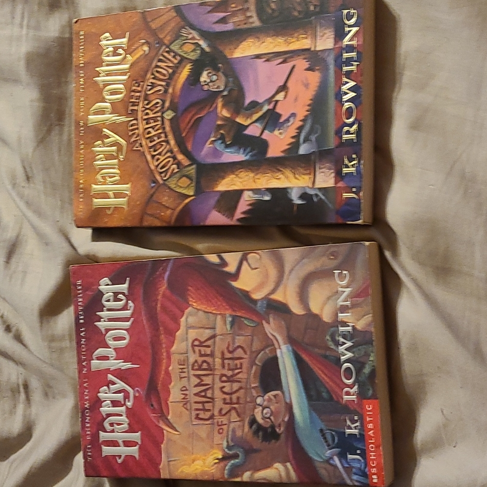 Harry Potter books one and two